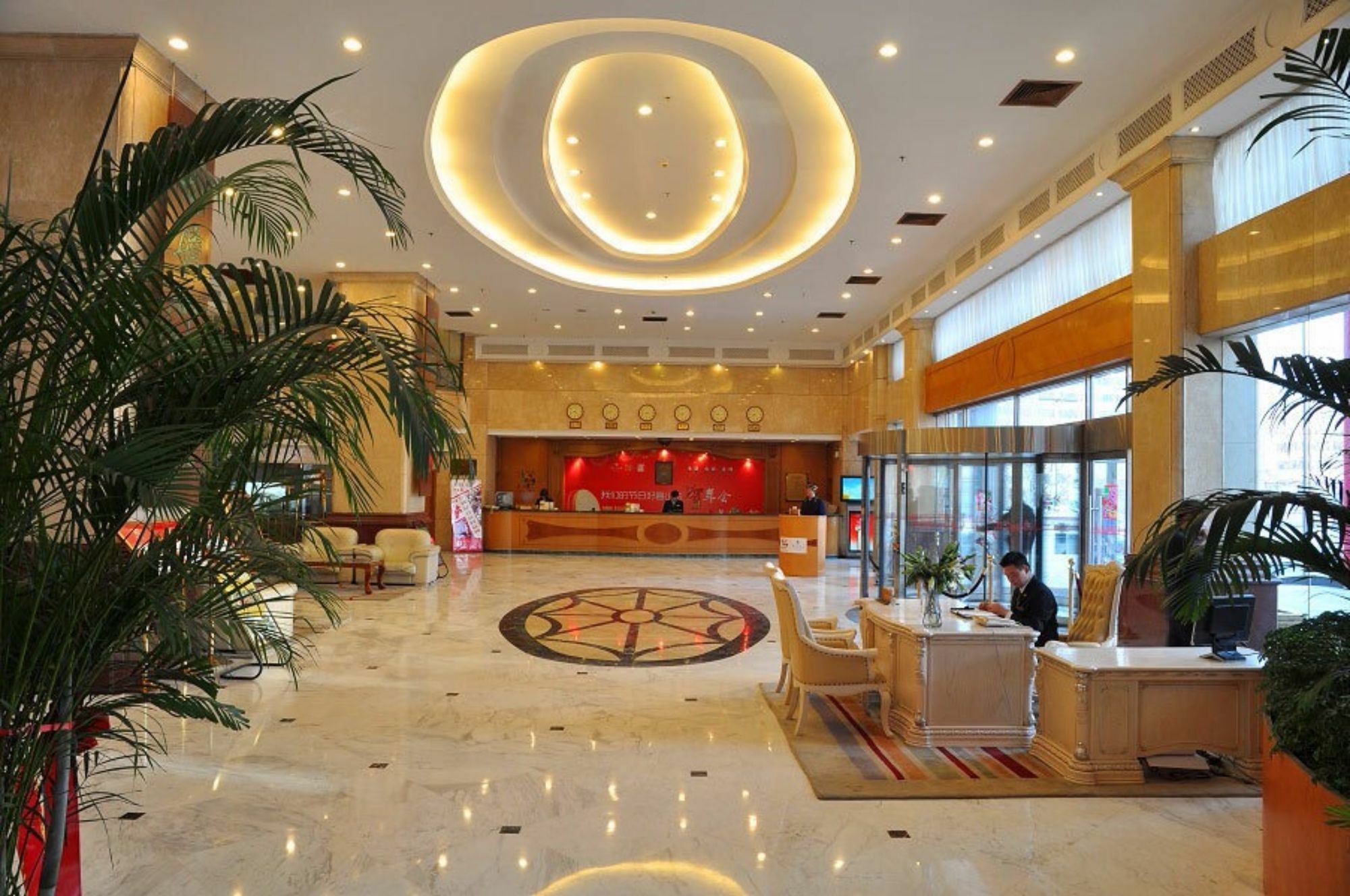 Shangdong Litian Hotel Jün-nan Interiér fotografie